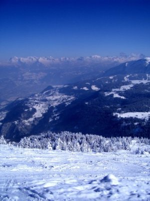 Vue est du sommet