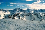 Puis le reste du massif, Jorasses, Verte principalement. Les aiguilles Rouges paraissent ridicules au premier plan mais restent bien belles