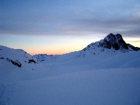 Paysage d'aube en montagne, ou polaire ?...
