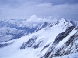 Panorama sud du sommet, vers le Pic Bayle